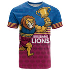 Custom Pride of Brisbane Champion Roar T Shirt - Aussie Hoodie