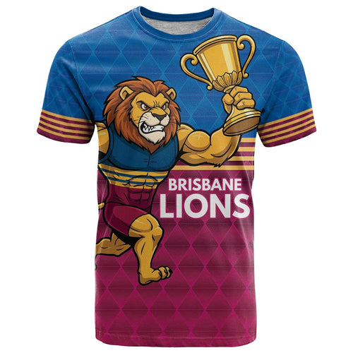 Custom Pride of Brisbane Champion Roar T Shirt - Aussie Hoodie