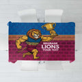 Custom Pride of Brisbane Champion Roar Tablecloth - Aussie Hoodie