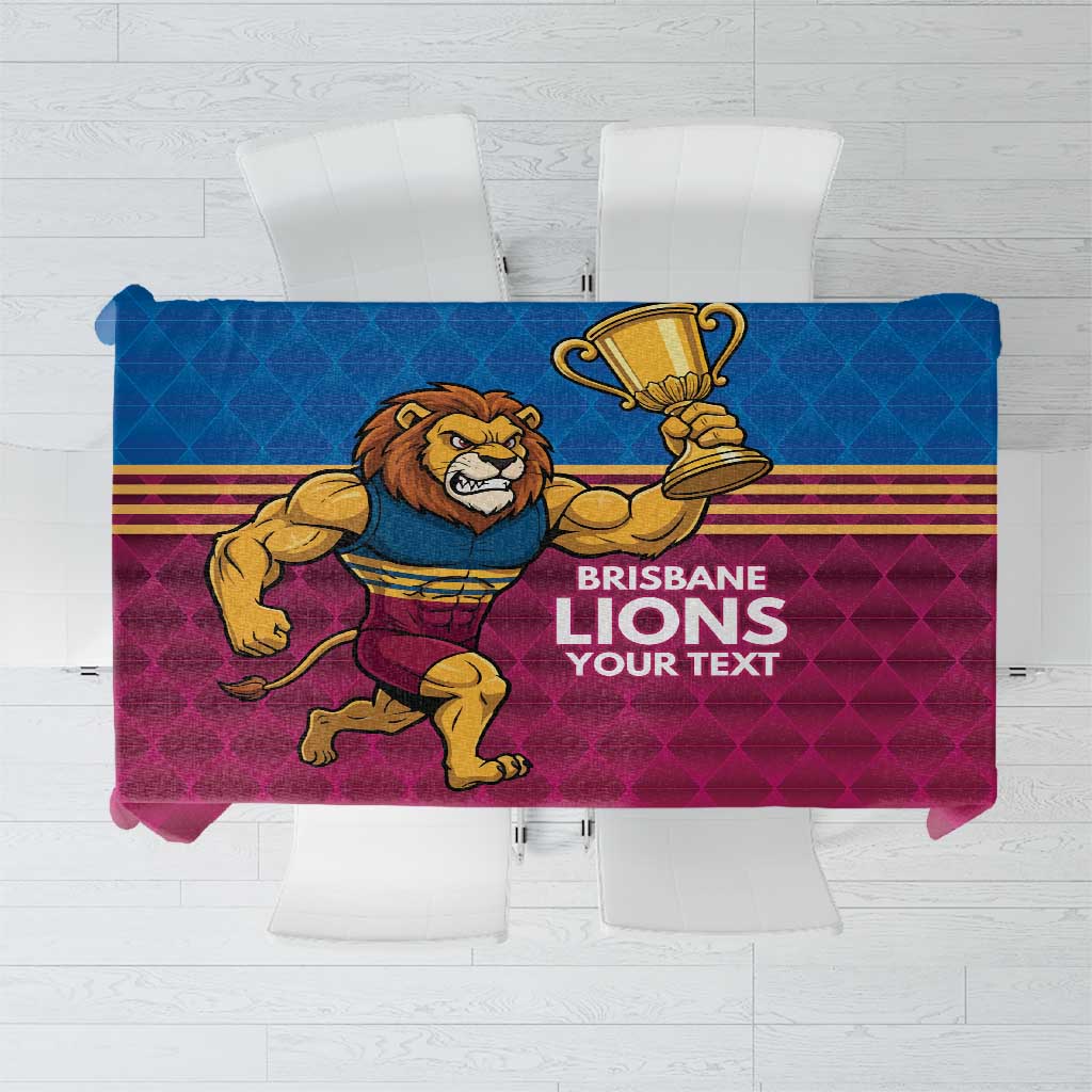 Custom Pride of Brisbane Champion Roar Tablecloth - Aussie Hoodie