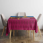 Custom Pride of Brisbane Champion Roar Tablecloth - Aussie Hoodie