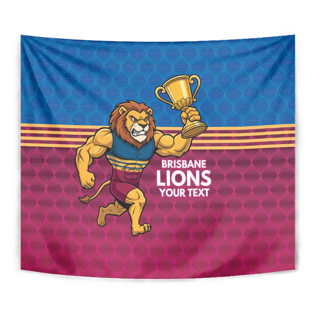 Custom Pride of Brisbane Champion Roar Tapestry - Aussie Hoodie