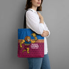 Custom Pride of Brisbane Champion Roar Tote Bag - Aussie Hoodie