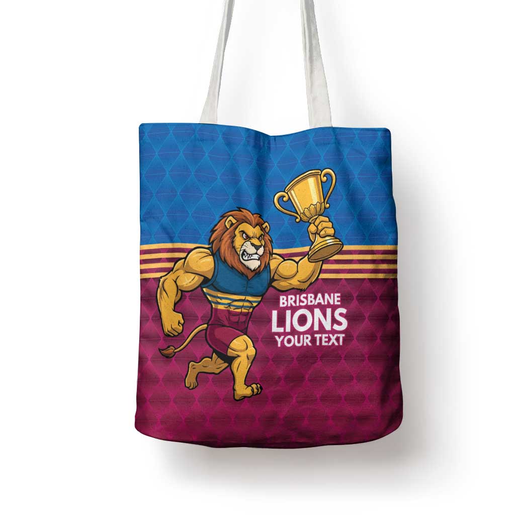 Custom Pride of Brisbane Champion Roar Tote Bag - Aussie Hoodie