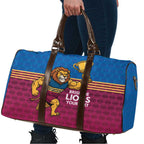 Custom Pride of Brisbane Champion Roar Travel Bag - Aussie Hoodie