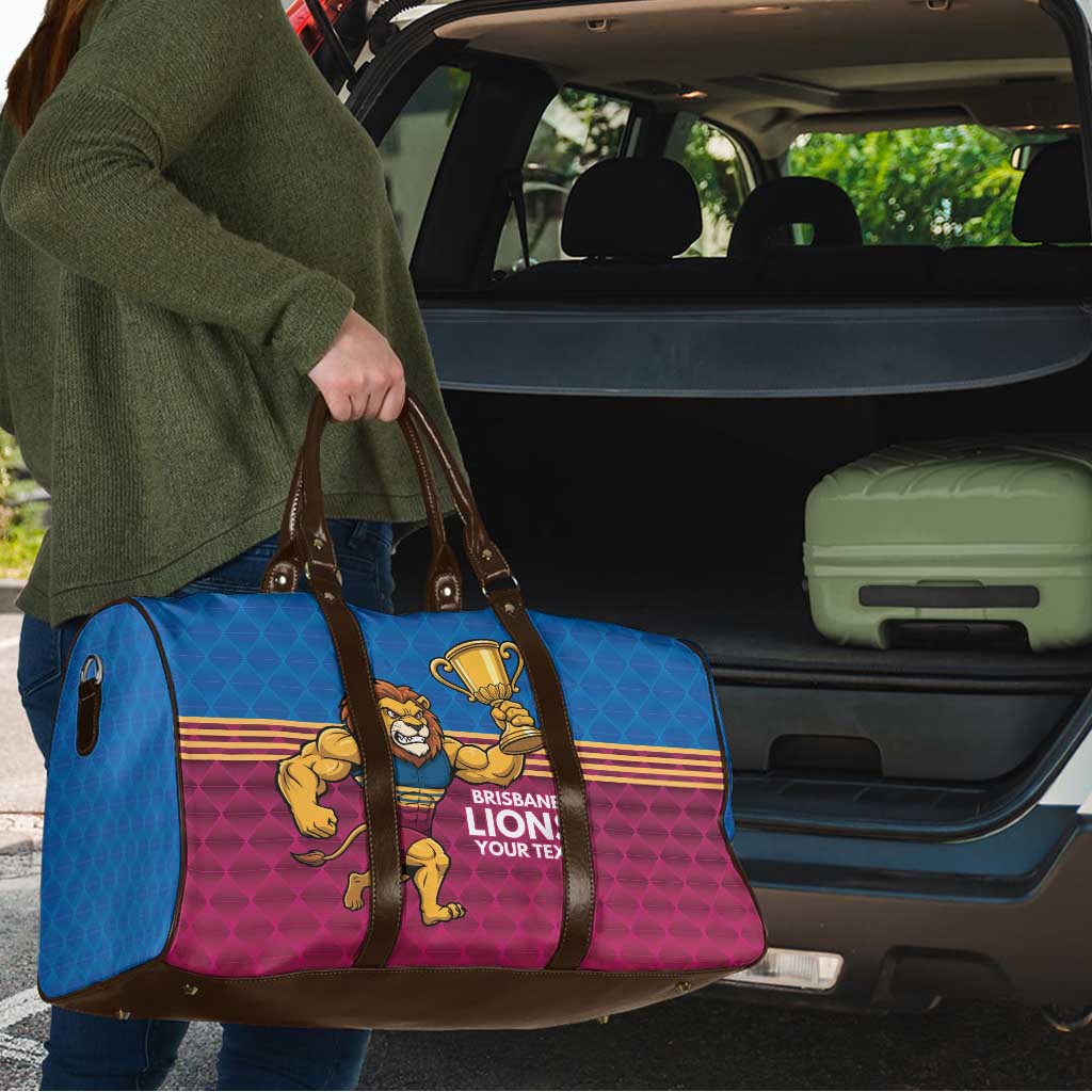 Custom Pride of Brisbane Champion Roar Travel Bag - Aussie Hoodie