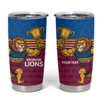 Custom Pride of Brisbane Champion Roar Tumbler Cup - Aussie Hoodie