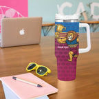 Custom Pride of Brisbane Champion Roar Tumbler With Handle - Aussie Hoodie