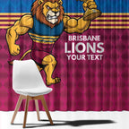 Custom Pride of Brisbane Champion Roar Window Curtain - Aussie Hoodie