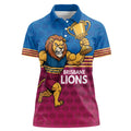 Custom Pride of Brisbane Champion Roar Women Polo Shirt - Aussie Hoodie