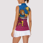 Custom Pride of Brisbane Champion Roar Women Sleeveless Polo Shirt - Aussie Hoodie