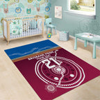 Personalised Brisbane Pride Area Rug The Roar of Champions - Aussie Hoodie
