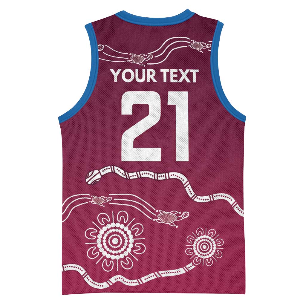 Personalised Brisbane Pride Basketball Jersey The Roar of Champions - Aussie Hoodie