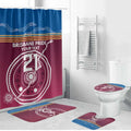Personalised Brisbane Pride Bathroom Set The Roar of Champions - Aussie Hoodie