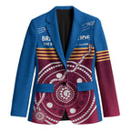 Personalised Brisbane Pride Blazer The Roar of Champions - Aussie Hoodie