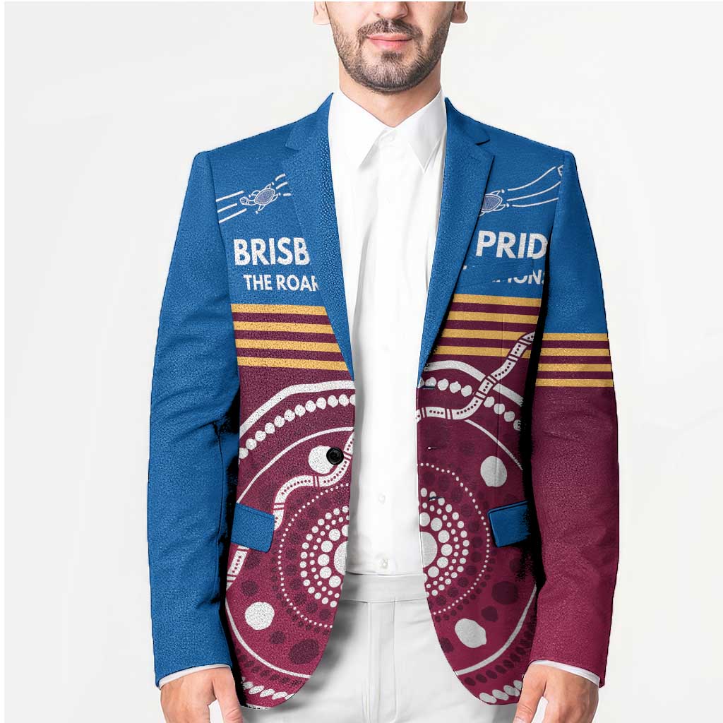 Personalised Brisbane Pride Blazer The Roar of Champions - Aussie Hoodie