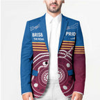 Personalised Brisbane Pride Blazer The Roar of Champions - Aussie Hoodie