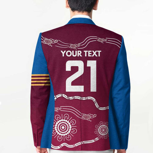 Personalised Brisbane Pride Blazer The Roar of Champions - Aussie Hoodie
