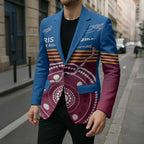 Personalised Brisbane Pride Blazer The Roar of Champions - Aussie Hoodie
