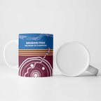 Personalised Brisbane Pride Ceramic Mug The Roar of Champions - Aussie Hoodie