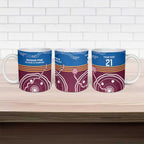 Personalised Brisbane Pride Ceramic Mug The Roar of Champions - Aussie Hoodie