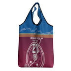 Personalised Brisbane Pride Grocery Bag The Roar of Champions - Aussie Hoodie