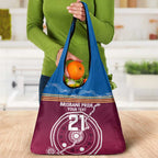 Personalised Brisbane Pride Grocery Bag The Roar of Champions - Aussie Hoodie