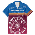Personalised Brisbane Pride Hawaiian Shirt The Roar of Champions - Aussie Hoodie