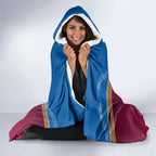 Personalised Brisbane Pride Hooded Blanket The Roar of Champions - Aussie Hoodie