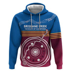 Personalised Brisbane Pride Hoodie The Roar of Champions - Aussie Hoodie
