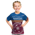 Personalised Brisbane Pride Kid T Shirt The Roar of Champions - Aussie Hoodie