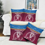 Personalised Brisbane Pride Pillow Cover The Roar of Champions - Aussie Hoodie