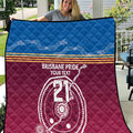Personalised Brisbane Pride Quilt The Roar of Champions - Aussie Hoodie