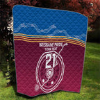 Personalised Brisbane Pride Quilt The Roar of Champions - Aussie Hoodie