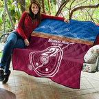 Personalised Brisbane Pride Quilt The Roar of Champions - Aussie Hoodie