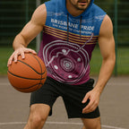 Personalised Brisbane Pride Sleeveless Hoodie The Roar of Champions - Aussie Hoodie