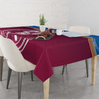 Personalised Brisbane Pride Tablecloth The Roar of Champions - Aussie Hoodie