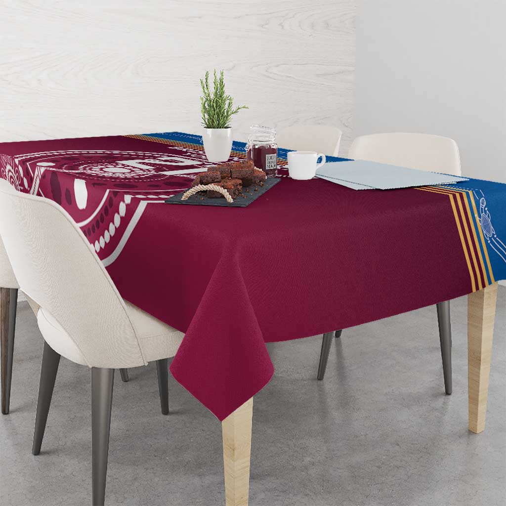 Personalised Brisbane Pride Tablecloth The Roar of Champions - Aussie Hoodie