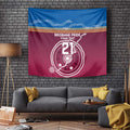 Personalised Brisbane Pride Tapestry The Roar of Champions - Aussie Hoodie