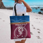 Personalised Brisbane Pride Tote Bag The Roar of Champions - Aussie Hoodie