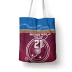 Personalised Brisbane Pride Tote Bag The Roar of Champions - Aussie Hoodie