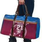 Personalised Brisbane Pride Travel Bag The Roar of Champions - Aussie Hoodie