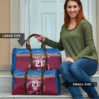 Personalised Brisbane Pride Travel Bag The Roar of Champions - Aussie Hoodie