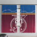 Personalised Brisbane Pride Window Curtain The Roar of Champions - Aussie Hoodie