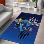Personalised Geelong Pride Area Rug Claws Out for Glory - Aussie Hoodie