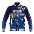 Personalised Geelong Pride Baseball Jacket Claws Out for Glory - Aussie Hoodie