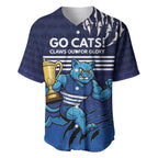 Personalised Geelong Pride Baseball Jersey Claws Out for Glory - Aussie Hoodie