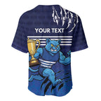 Personalised Geelong Pride Baseball Jersey Claws Out for Glory - Aussie Hoodie