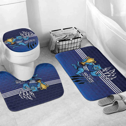 Personalised Geelong Pride Bathroom Set Claws Out for Glory - Aussie Hoodie