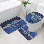 Personalised Geelong Pride Bathroom Set Claws Out for Glory - Aussie Hoodie